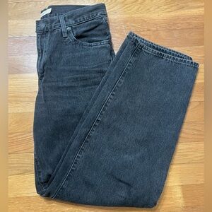 Levis Baggy Dad Black Denim Jeans